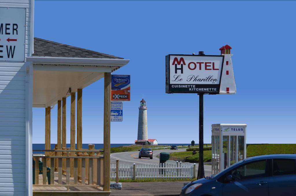 Cap-des-Rosiers Hotel-Motel Le Pharillon מראה חיצוני תמונה